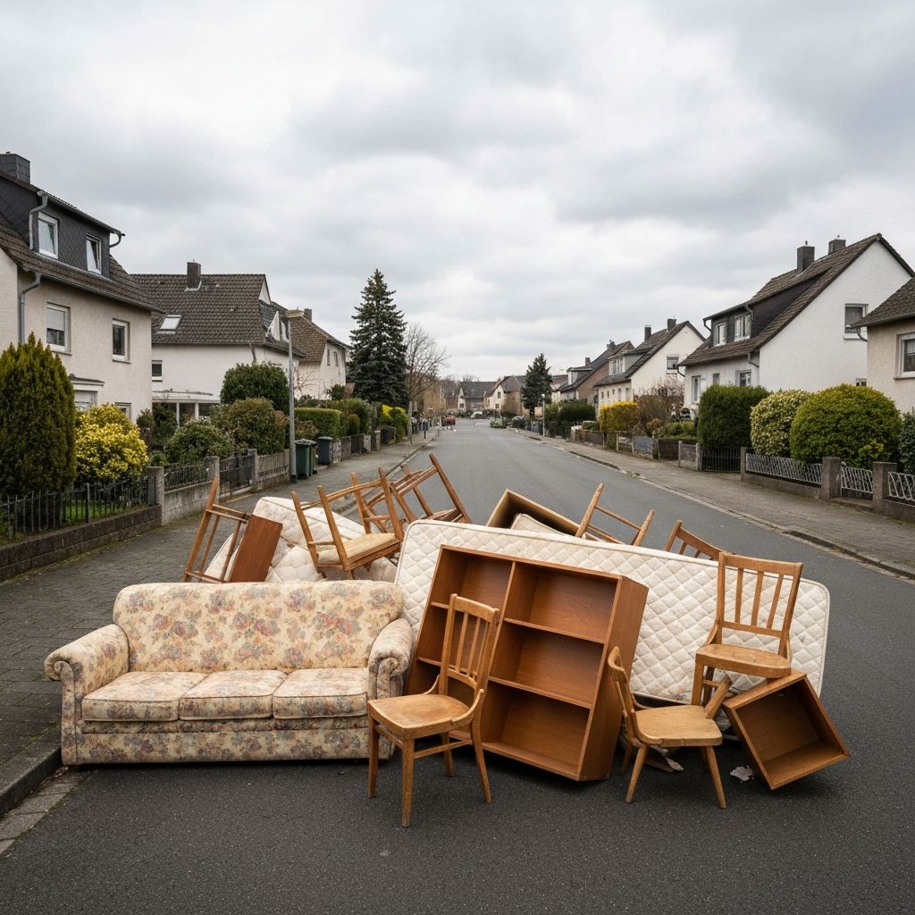 Sperrmüll richtig entsorgen in Nürnberg: Regeln, Kosten & Alternativen