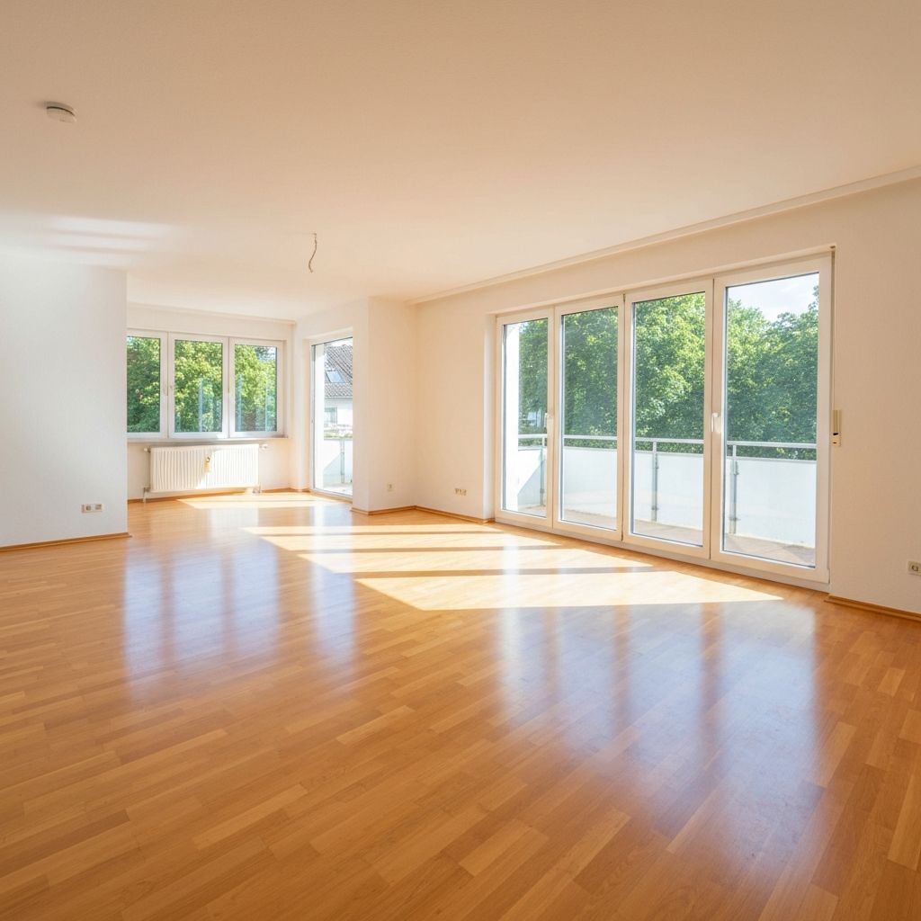 Besenreine Wohnung nach Entrümpelung durch Räumwerk